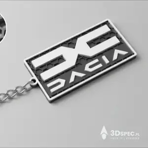 Dacia logo keychian