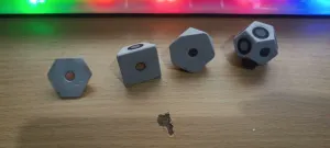Industrial 3D Scanning Smart Targets - 4 Pcs Kit Magnetic