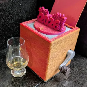 New Year Musical Jack-In-A-Box - Auld Lang Sine
