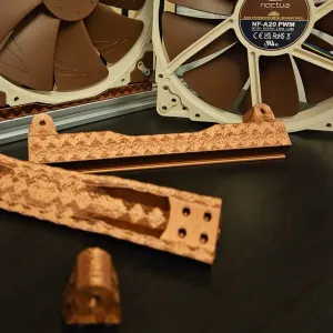 Noctua NF-A20 Aluminium 2020 support part fan bracket