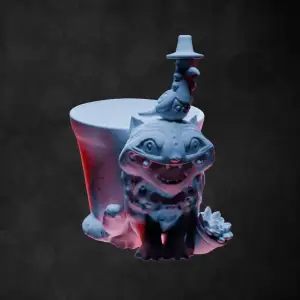 Derpy the Pen Holder demon tiger huntrix fanart