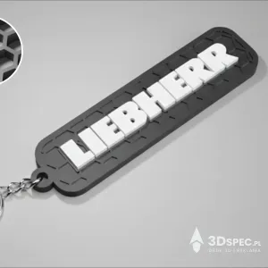 Liebherr logo keychain