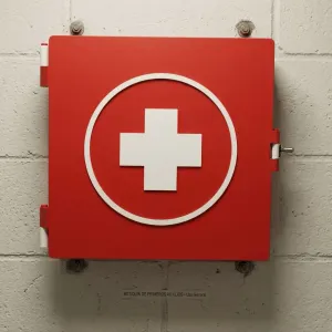 botiquin primeros auxilios para pared