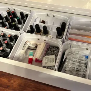 Nail Polish & Accessory Caddies
