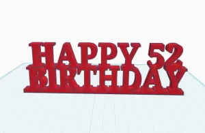 Happy Birthday 52