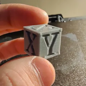 XYZ Cube - Calibration model