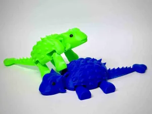 Flexi Ankylosaurus - Print in Place
