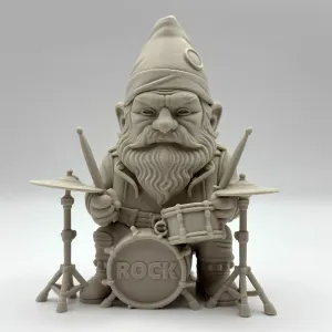 Drummer Garden Gnome