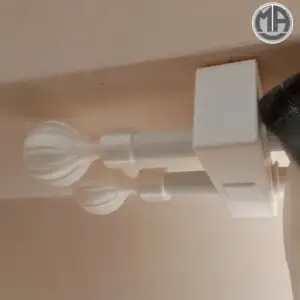IKEA curtain pipe holder revision PLA-TPU HYBRID