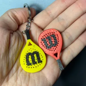 Wilson Padel Racket Keychain
