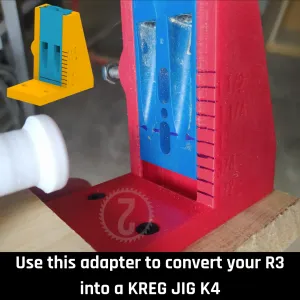 Pocket Hole R3 Adapter | Adaptador para Kreg R3