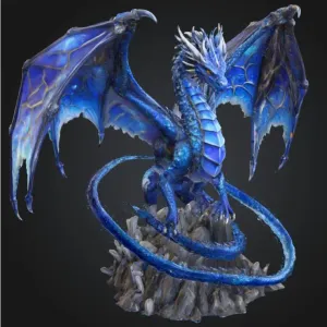 Sapphire ghost dragon