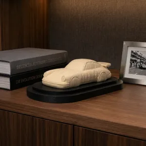 ABSTRACT QUILTED PORSCHE 911 CARRERA SCULPTURE 🚗