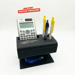ONE PART DESKTOP ORGANIZER - PEN HOLDER