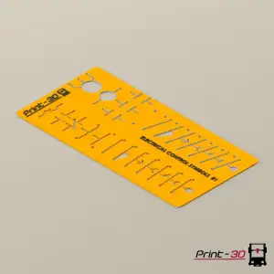 Electrical Control Symbols - Drawing Stencil/Template