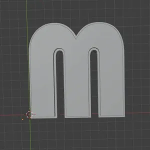 M-shaped container 10/10 cm, 2mm wall