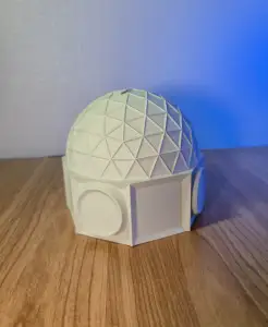 Mars Base Piggy Bank with Removable Cork