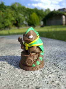 Mystic Chameleon Wizard – Fantasy Miniature