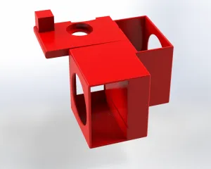 Ender3V2 - Creality Spider hotend turbo fans support.