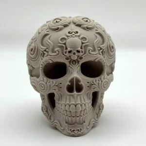Pattern Skull Decoration