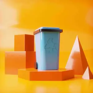 Desktop Trash Bin