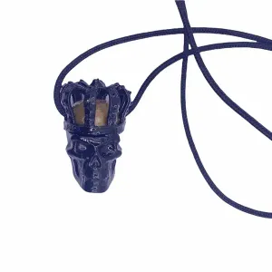 CROWN SKULL PENDANT