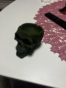 Skull ash tray