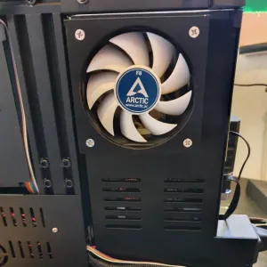 Pokrywa zasilacza ender 3v2 dla wentylatora 80x80