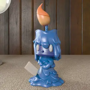 Blue candle