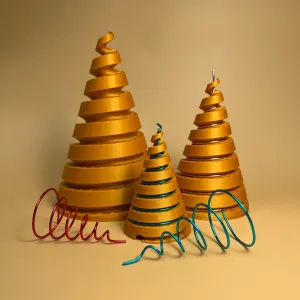 CONE MOLD FOR ELECTROCULRE JIG FIBONACCI - 9 REVOLUTIONS