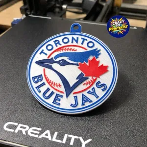 Toronto Blue Jays Logo Keychain (3 colors)