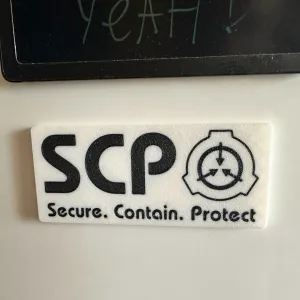 SCP Foundation Fridge Magnet