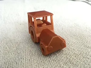 tractor with free wheels