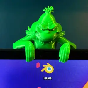 Grinch on monitor