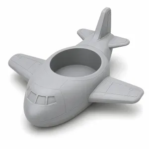 Airplane cup holder pool float
