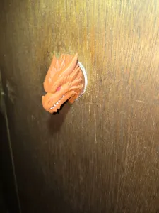 Dragon head Closet Door Knob or Drawer Handle