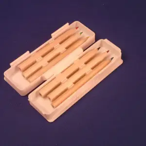 Mini Pencil Case for 6 – Fits 7.2mm x 100mm Short Pencils