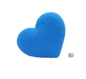 knitted heart