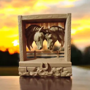 “Whisper of Manes at the Stable Window”