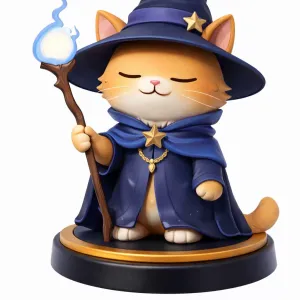 Pieza de ajedrez alfil gato