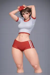 SAKURA KASUGANO (GYM OUTFIT) - STREET FIGHTER