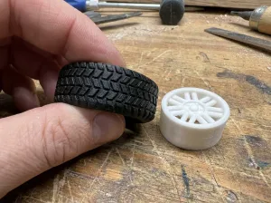Rugged RC Wheels Set (40mm/42mm) PLA+TPU
