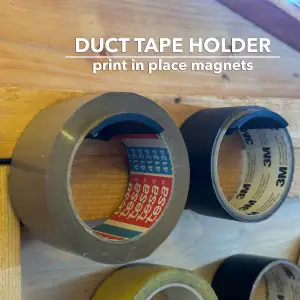 Duct Tape Holder wall mounting