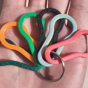 Shopping Cart Coin Keychain – Ultra Fast 13-Minute 3D Print