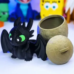 Toothless Multiparts +3MF