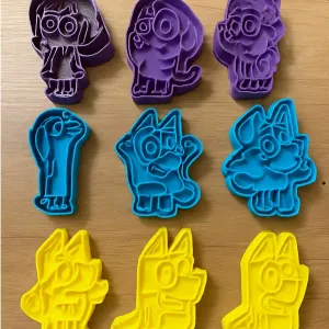 BLUEY COOKIE CUTTERS KIT (9-BIG PACK)