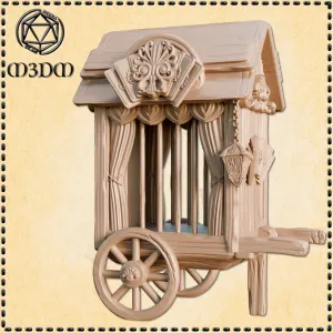 Caged Circus Cart