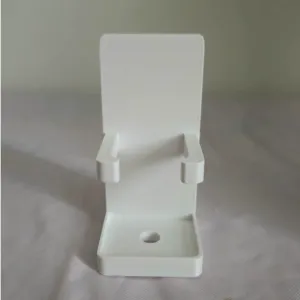 Wall-mounted toothbrush holder