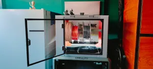 K1 Max Filament Box Above Printer