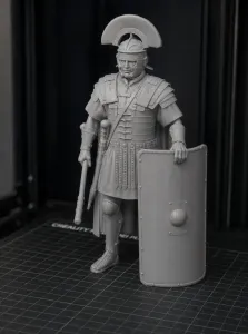 High Detail Roman Legionary Soldier 3D Print Model